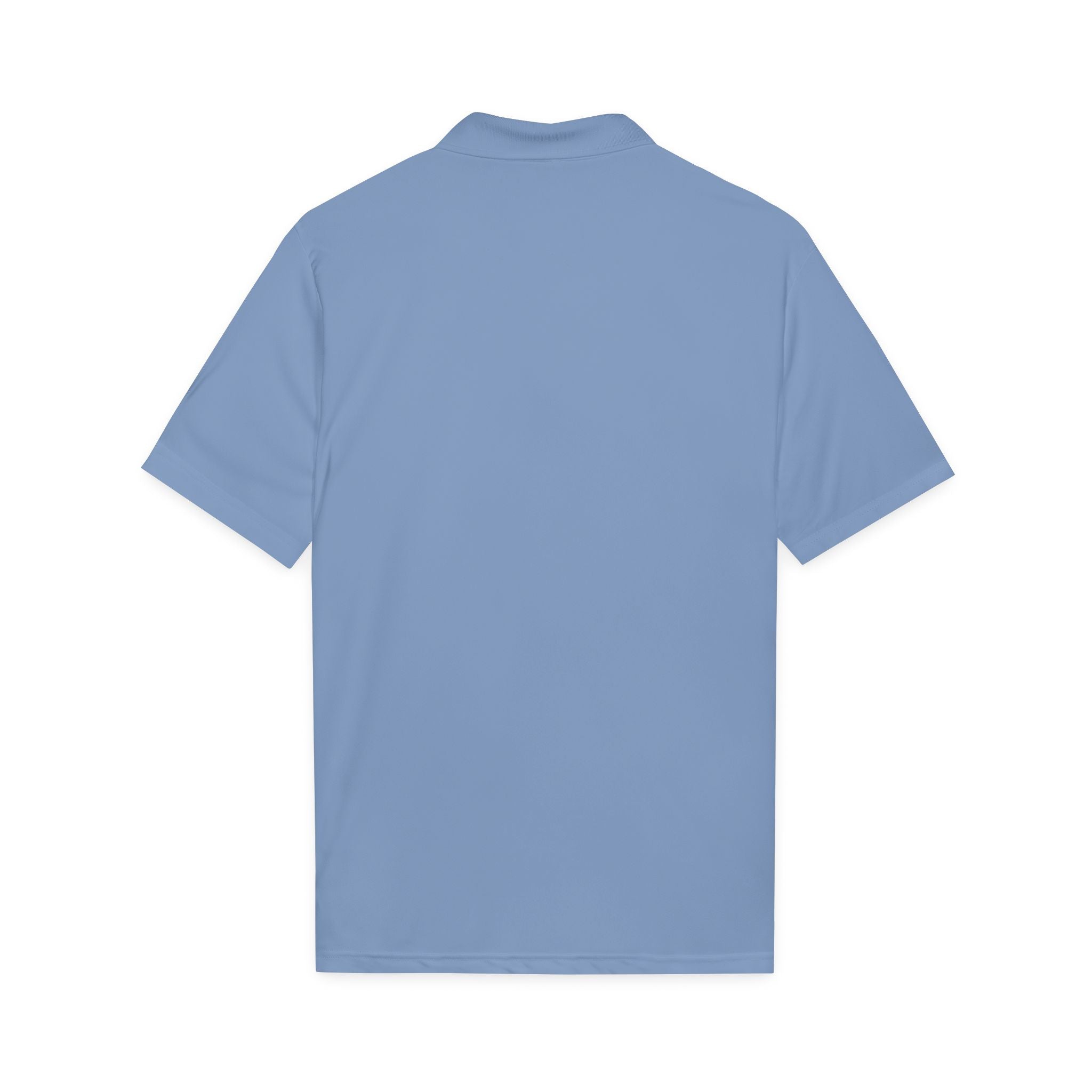 Embroidered Green Parrot Polo — Tropical Bird Chest Logo