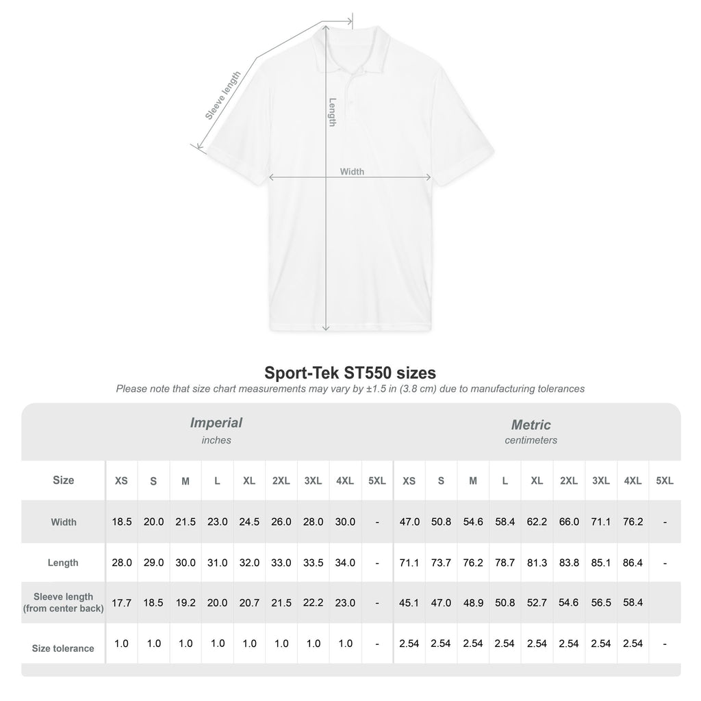 Embroidered Green Parrot Polo — Tropical Bird Chest Logo