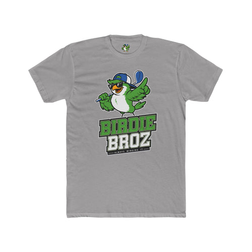 Birdie Broz Golf T‑Shirt – Cartoon Bird Mascot 'Birdie Broz' Tee